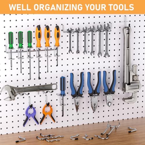 INCLY 176PCS Pegboard Hooks - Image 7