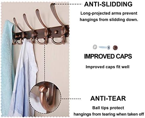 Dseap Coat Rack Wall Mounted - Image 5