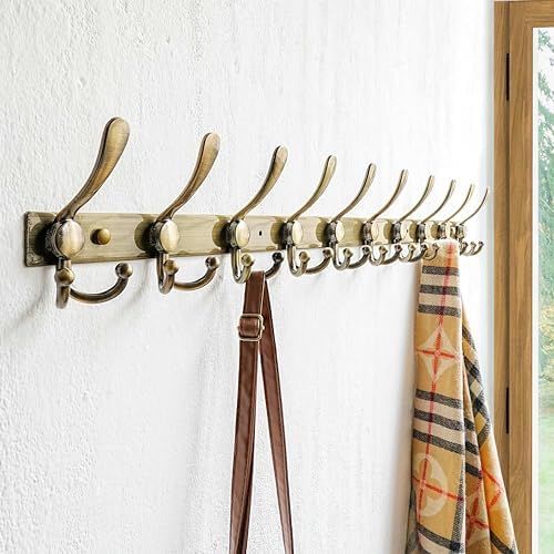 Dseap Coat Rack Wall Mount 37 Inch, Heavy Duty 12-Gauge Base vs Flimsy 1mm - Image 6