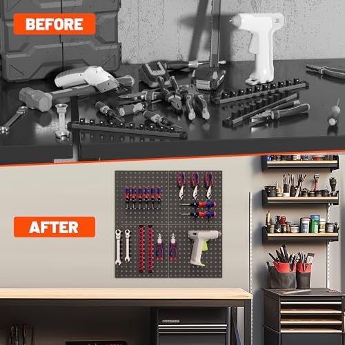ValueMax 4 Pack Metal Pegboard Panels - Image 6