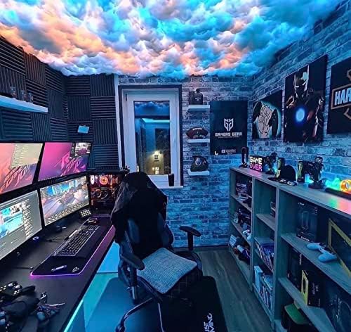 FUSLITE 3D Thundercloud Ceiling LED Light, DIY Creative Night Lights by FUSLITE