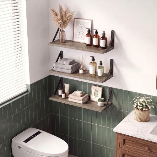 Wall Shelves 6 Inch Deep, 16 x 6 Set of 2 - Image 2
