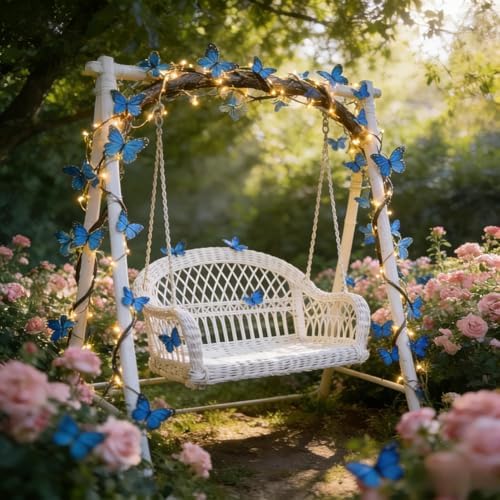 Blue Butterfly LED Tree Branch Lights - Image 4