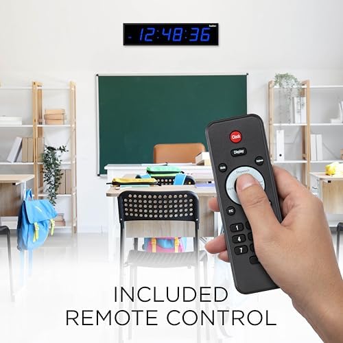 Ivation Oversized Digital Wall Clock - Image 5