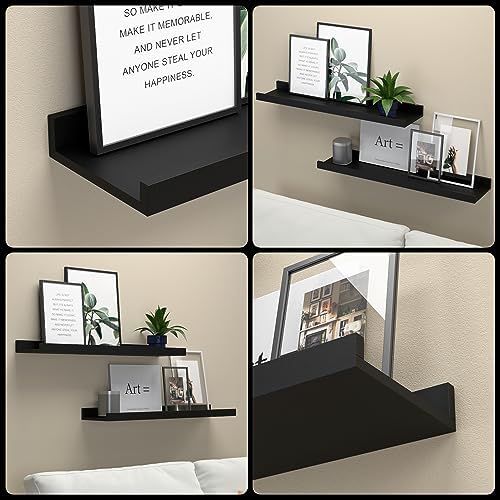 Boswillon Floating Shelves Set of 2, Long Wall Shelf - Image 4