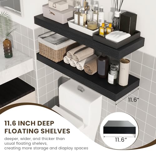 FLYJOE Deep Floating Shelves - Image 4