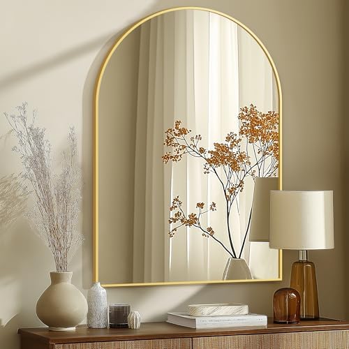 Arched Bathroom Mirror for Wall by TRAHOME