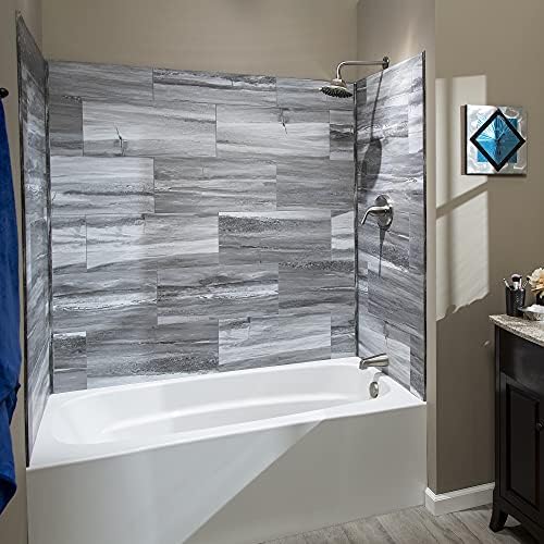 Palisade 23.2 in x 11.1 in Vinyl Wall Tiles in Hermitage Granite - Image 3