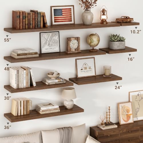 Vivelove 10 Inch Deep Floating Shelves - Image 5