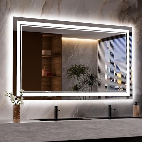 48x28 Inch LED Bathroom Mirror by ISTRIPMF