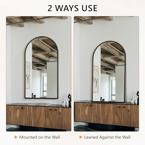 Arched Bathroom Mirror for Wall - Image 7