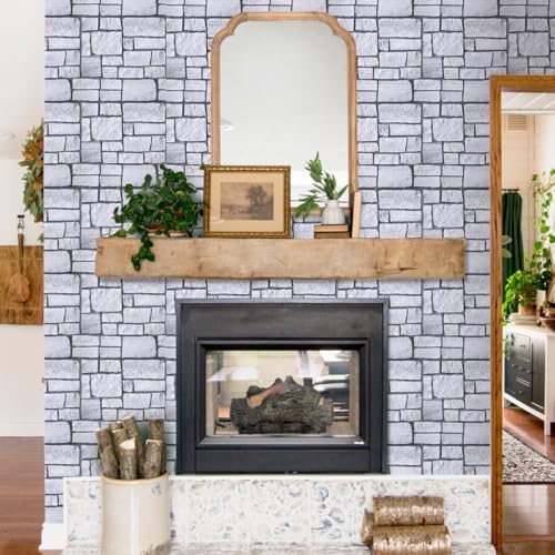 COMSTICKC 3D Faux Stone Wall Panels Peel and Stick - Image 7