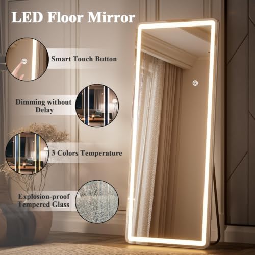 LED Full Length Mirror - Image 2
