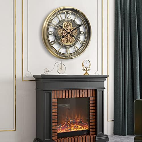 INFINITY TIME 21" Moving Gear Wall Clocks - Image 4