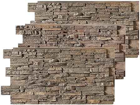 AZ Faux High-Density Polyurethane Faux Stone Wall Covering Panels by AZFaux