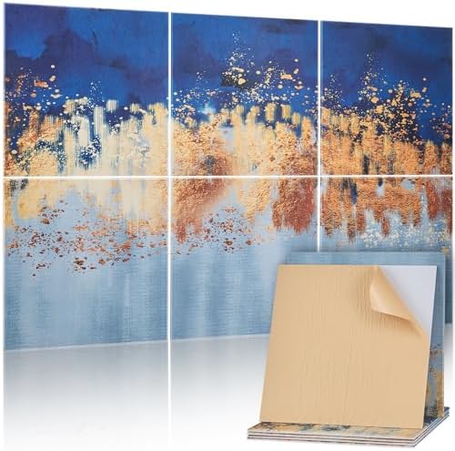 VEVOR 6 Pack Art Acoustic Panels, 70.87 x 47.24 x 0.4 inch Soundproof Wall Tiles by VEVOR