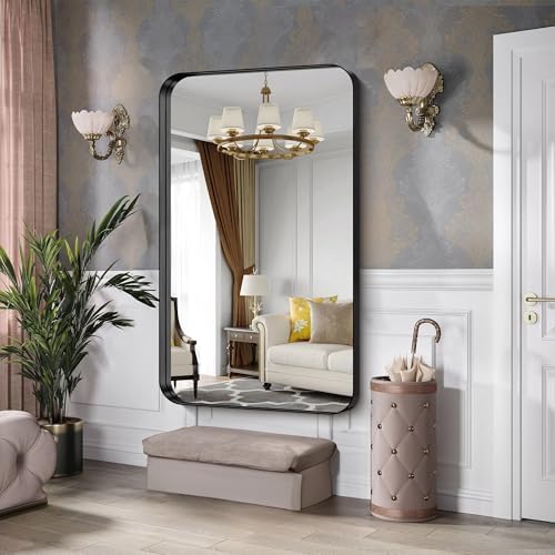 CIRCUMI Black Bathroom Mirror - Image 5