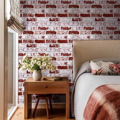 COMSTICKC 3D Faux Brick Wall Panels Peel and Stick - Image 6