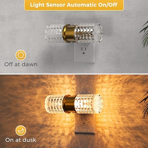 L LOHAS LED Night Light, Modern Night Lights Plug into Wall - Image 2