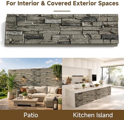 Faux Stone Wall Panels, 3D Artificial Rock Siding - Image 7
