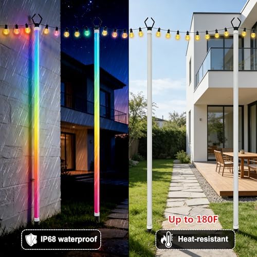 AILBTON Neon Rope Lights, Flexible Led Rope Lights Control - Image 5