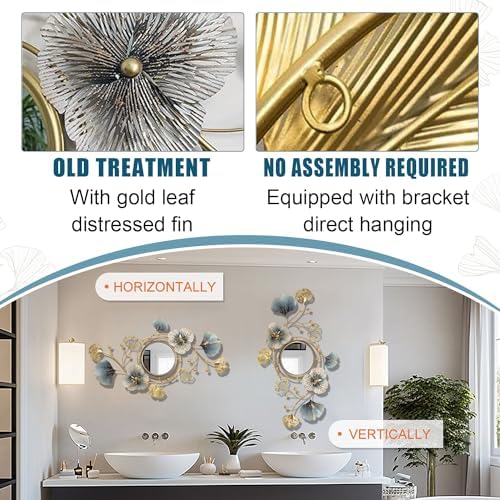 Metal Wall Mirrors Decor - Image 5