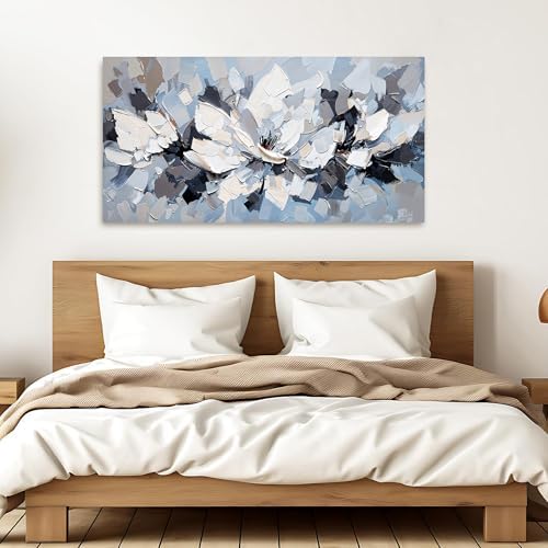 Canvas Wall Art Decor Modern White Wall Art - Image 4