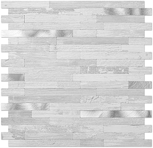 DICOFUN 10-Sheet Peel and Stick Backsplash Tile, 9.4 sq.ft by DICOFUN