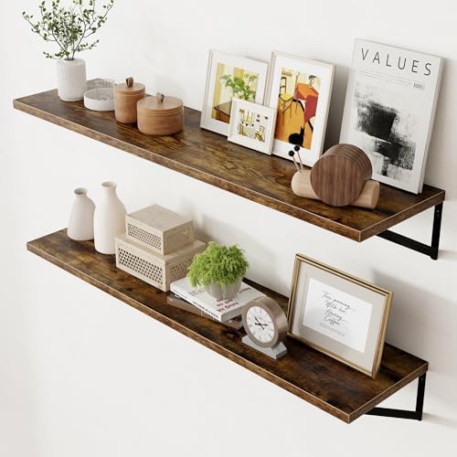 Axeman 12 Inch Deep Floating Shelves by Axeman