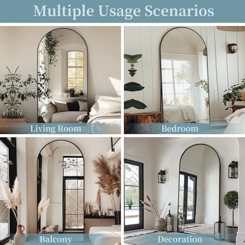71"x32" Arched Full Length Mirror - Image 6