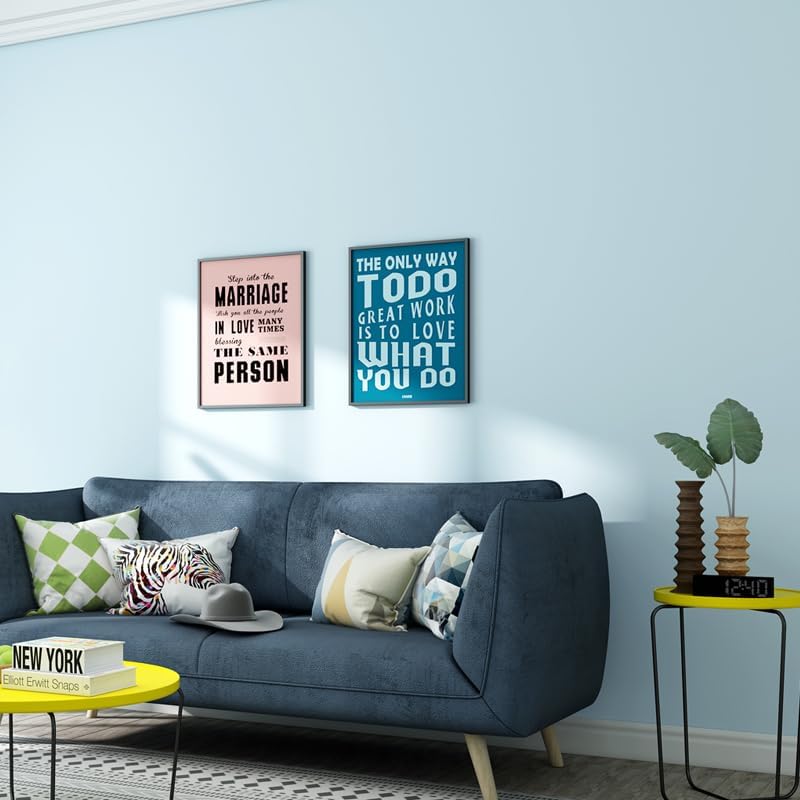 Yasinet 17.71" X 118" Blue Teal Wallpaper Teal Peel and Stick Wallpaper Solid - Image 6