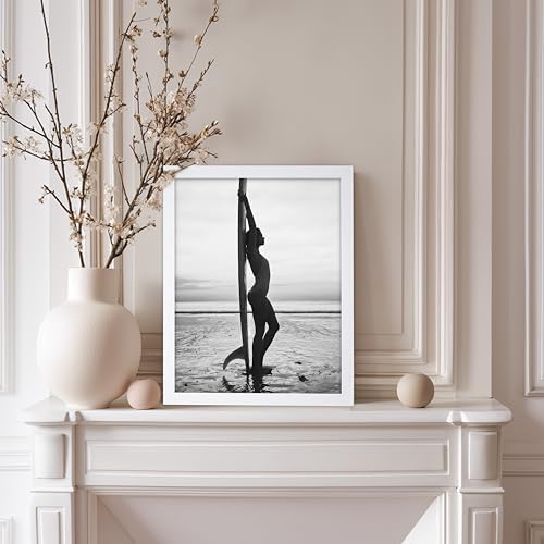 Poster Master Woman with Surfboard Print - Image 5