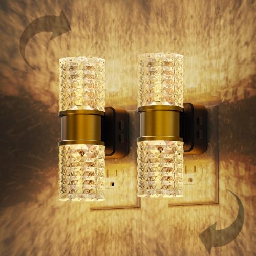 L LOHAS LED Night Light, Dimmable Night Lights Plug into Wall，2 Pack by LLOHASLED