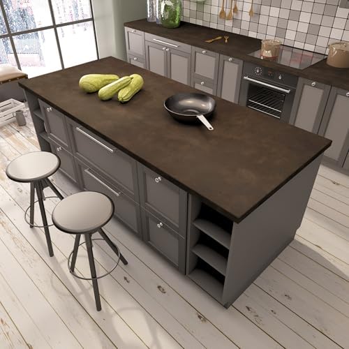 BAYYA Extra Wide Concrete Wallpaper Peel and Stick Wall Paper Modern Industrial - Image 4