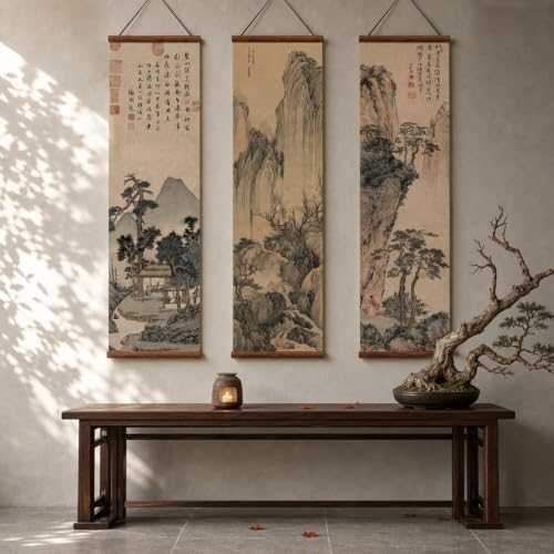 xinyuru Chinese Ancient Landscape Scroll Wall Art Poster - Image 7
