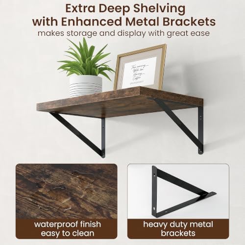 Axeman Deep Floating Shelves - Image 5