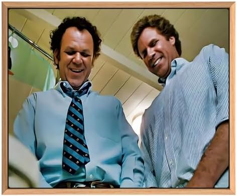 B.B.F MAKE Funny Comedy Movie Framed Canvas Wall Art by BBFMAKE