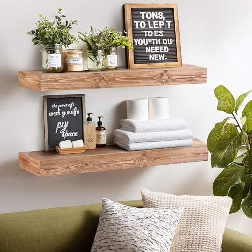 Floating Shelves, 36 x 7 Inch Fireplace Mantel - Image 4