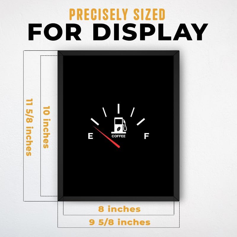 InkFlow Posters Coffee Gauge Canvas Poster - Image 3