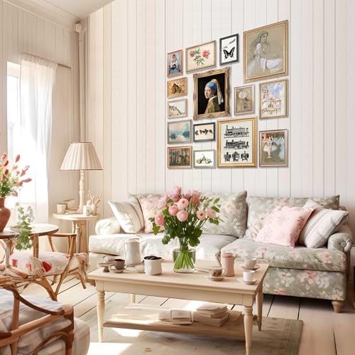 LANCHI95 15 Pcs Eclectic Wall Art Set, Gallery Prints - Image 4