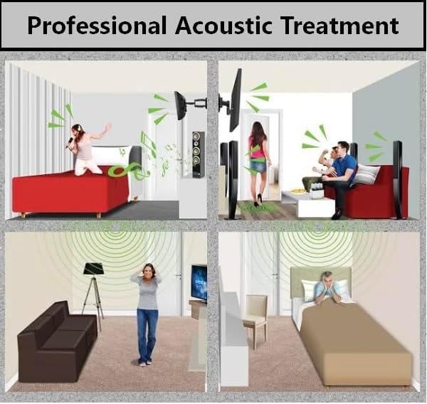 2 Pack Egg Crate Foam Sound Proof Foam Panels - Image 5