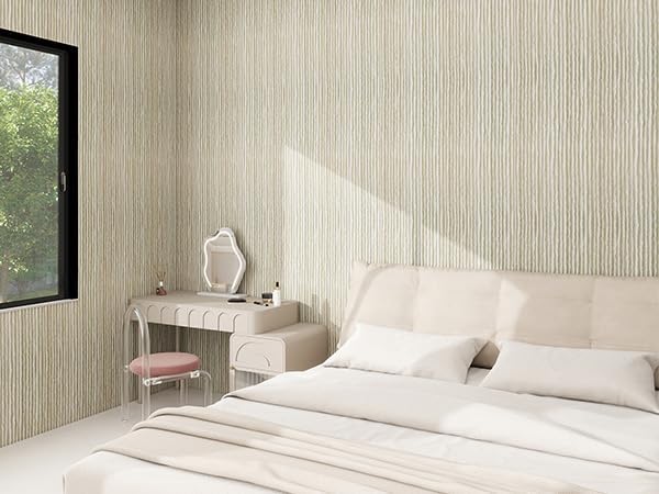 KASARO 3D Faux Stone PU Wall Panels, 3 Pack Flowstone White - Image 2
