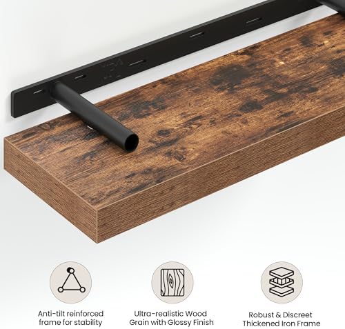 Vivelove 36 Inch Floating Shelves Wall Mounted - Image 4
