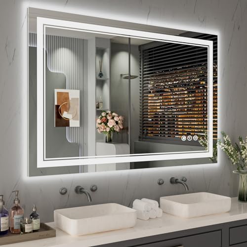 48x32 Inch LED Bathroom Mirror by ISTRIPMF