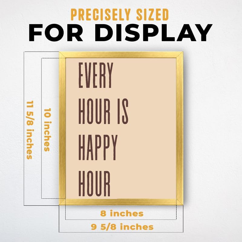 InkFlow Posters Every Hour Happy Hour Canvas Poster - Image 3