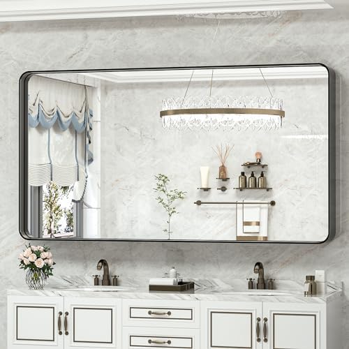 TokeShimi Black Bathroom Mirror by TokeShimi