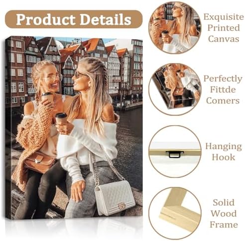 Canvas Prints with Your Photos, Ship Next Day Custom Wall Art - Image 6
