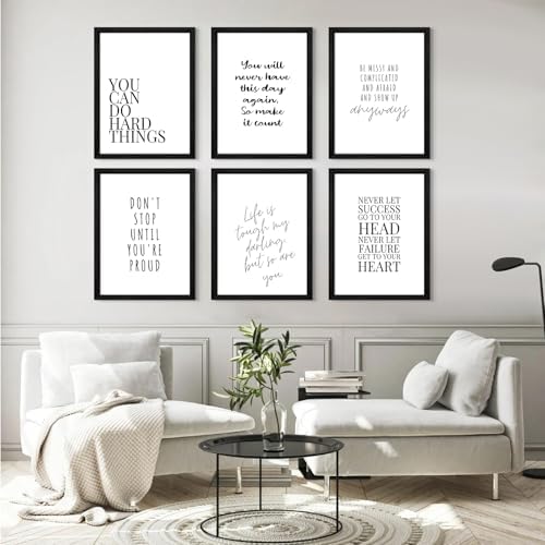 Office Inspirational Wall Art Decor Motivational Quotes Canvas Wall Art - Image 7