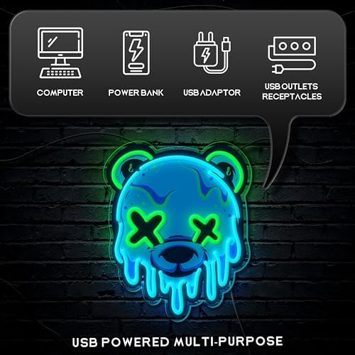 Ice Bear Neon Sign, Cool Led Sign - Image 5