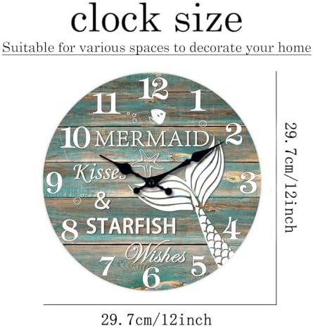 XFM Ocean Inspirational Wall Clock - Image 5